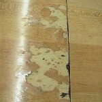 Worn Lane Surface