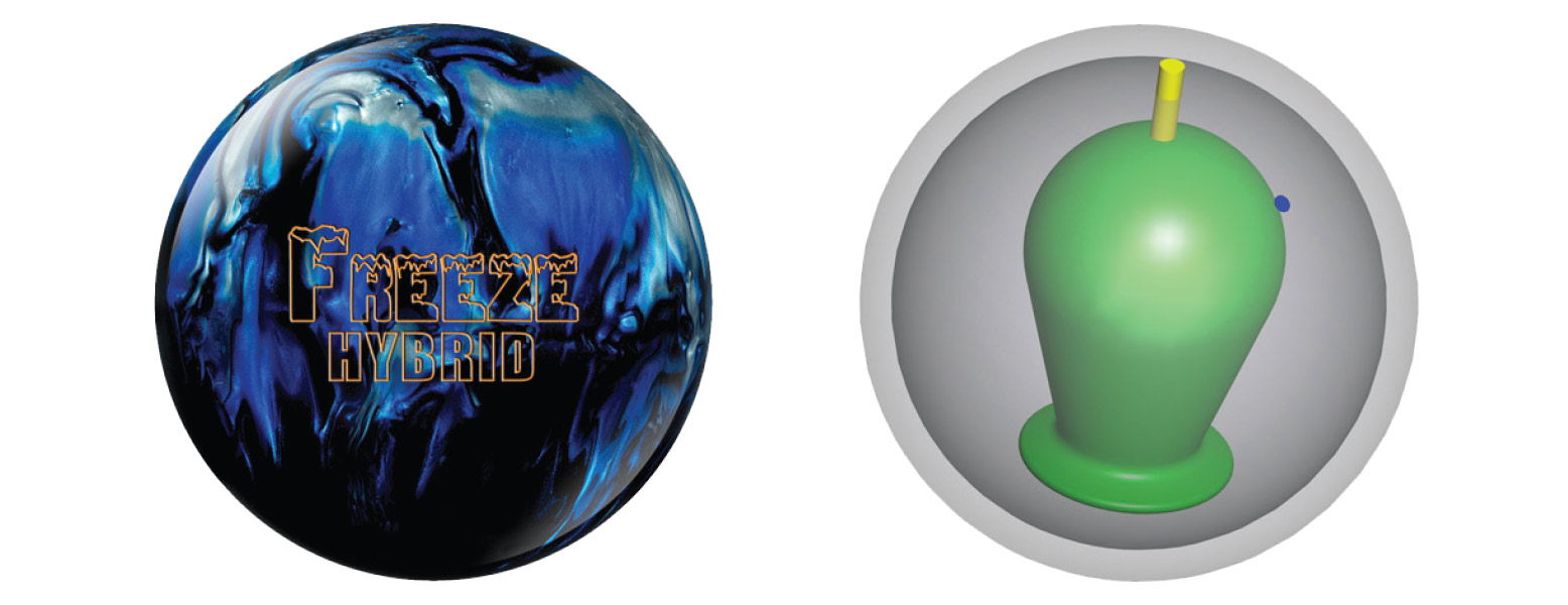 Columbia 300 Freeze Hybrid Bowling Ball Review Bowling This Month