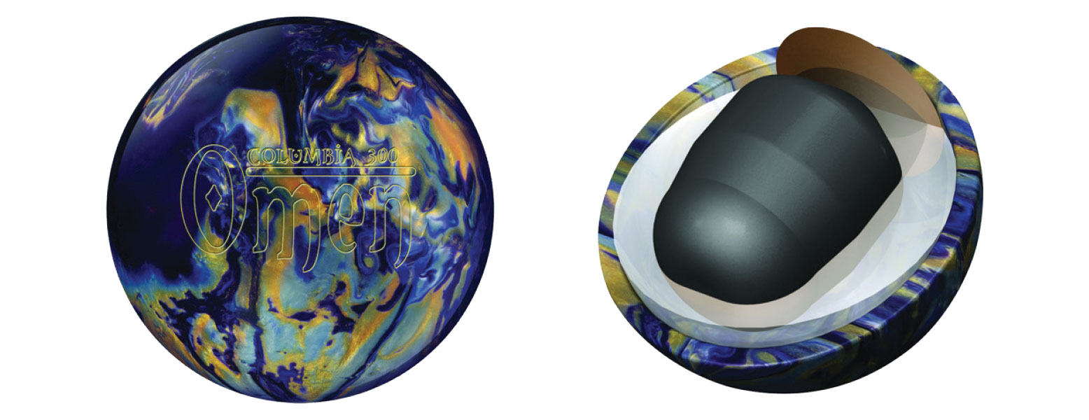 プラグ済み　Columbia 300 Omen 14ポンド Columbia 300 Omen Bowling Ball Review | Bowling This Month