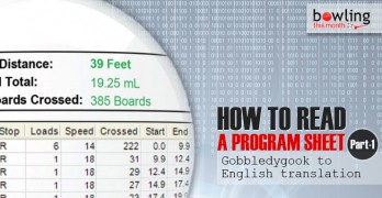 How to Read a Program Sheet - Part 1