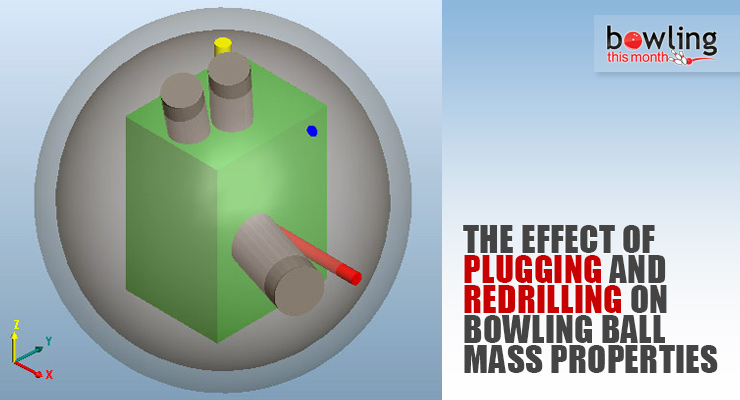 The Effect of Plugging and Redrilling on Bowling Ball Mass Properties