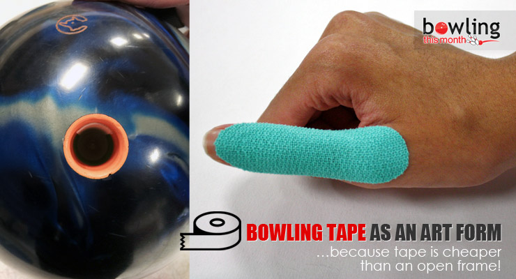 Bowling Tape as an Art Form