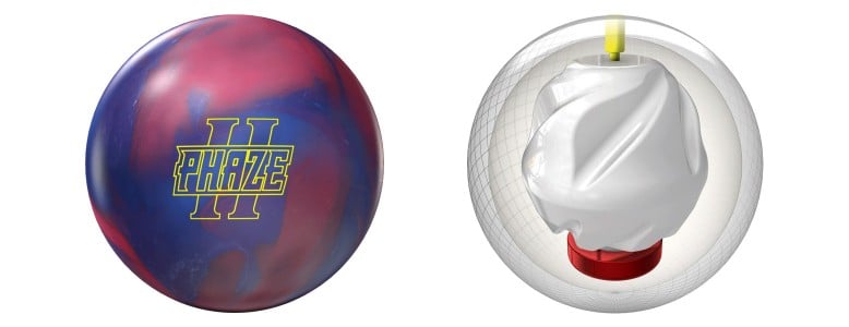 14lb Storm PHAZE II Solid Reactive Bowling Ball & Storm MicroFiber Towel 