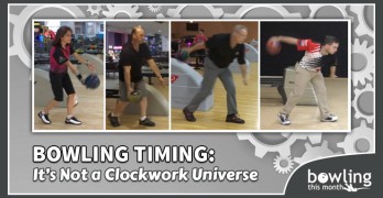 Bowling Timing: It's Not a Clockwork Universe