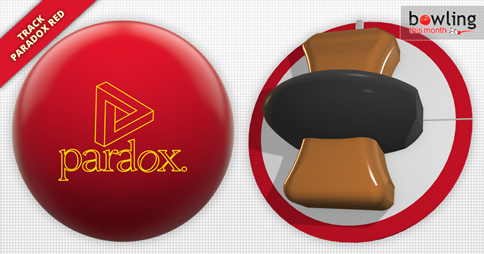 Track Paradox Red Bowling Ball Review | Bowling This Month