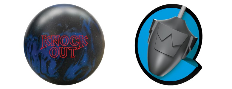 Brunswick Knock Out Black and Blue