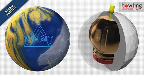 Storm Summit Peak Bowling Ball + FREE SHIPPING at
