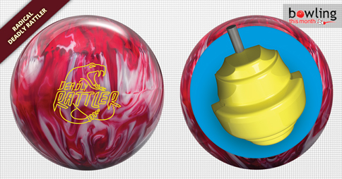 Radical Deadly Rattler Bowling Ball Review | Bowling This Month