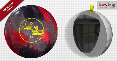 【新品】900グローバル　ゼン25 ボウリングボール 15ポンド 900 Global Zen™ 25 ボウリングボール 15lb 900グローバル ZEN