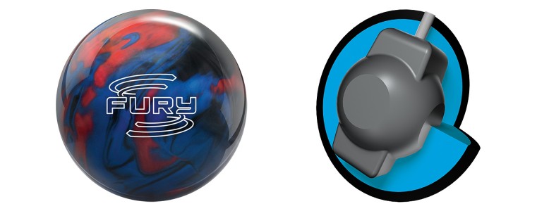 Brunswick Fury Red/Blue/Black