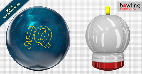 名作Storm iQ ツアーサファイア 15P Storm IQ Tour Sapphire Bowling Ball Review | Bowling This Month